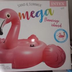 Extra Large Pink Flamingo Pool Float