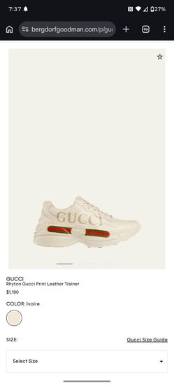 Gucci shoes