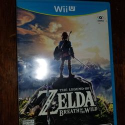 The Legend Of Zelda Breath Of the Wild Nintendo Wii U