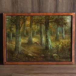 Antique Landscape Painting