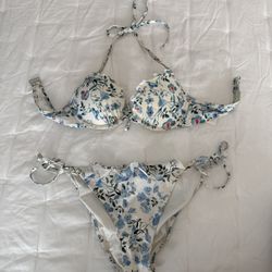 Floral Two-piece Bathing Suit 