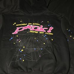 Sp5der Hoodie Black