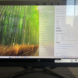 Used HP All in One  Desktop 24inch