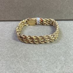 Rope Gold Bracelet 