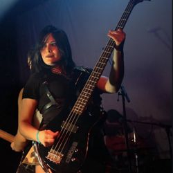 Dean PLAYMATE brand Black four String Bass Guitar