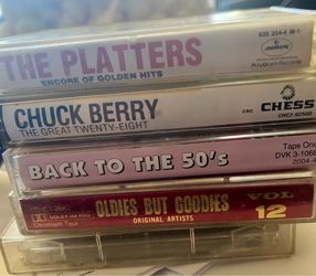 50’s music cassettes