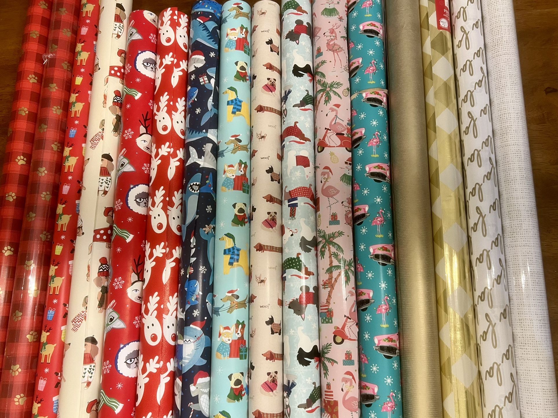 Christmas, Wrapping Paper with holder
