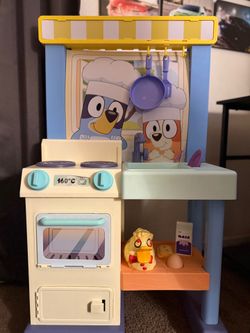 Cook with bluey kitchen set