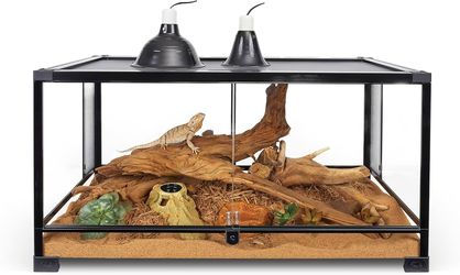 Zilla Reptile 65 Gallon Glass Terrarium