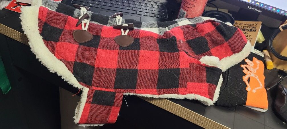 Small Dog or Cat Jacket/ Sweaters sz Med x2