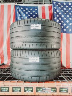 2 Used Matching TiresSize: 305/30ZR20 (103Y) XL Michelin Pilot Sport 4S  Max Performance Summer Sportscars 305 30 20 