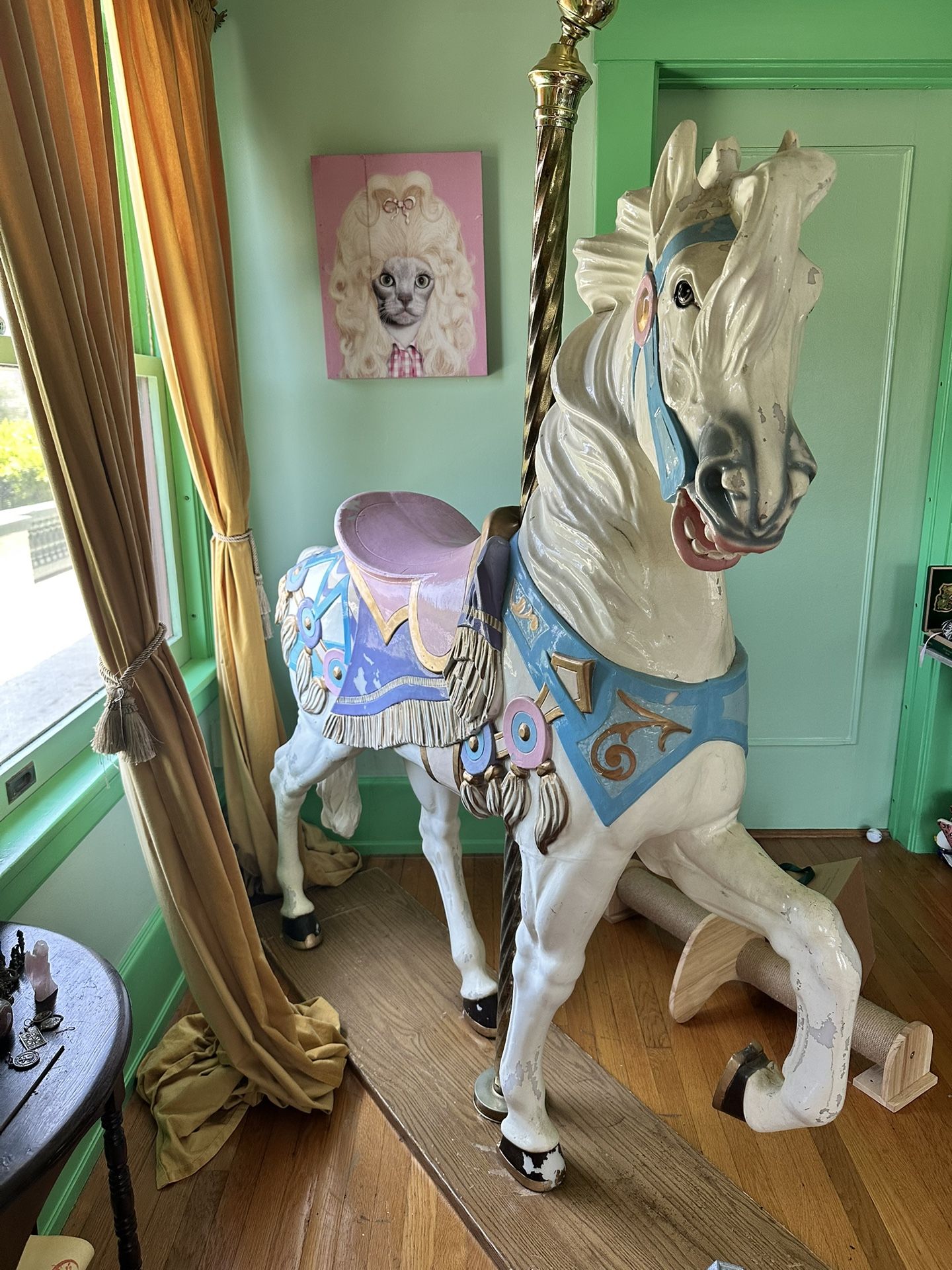 Large Carousel Horse Replica