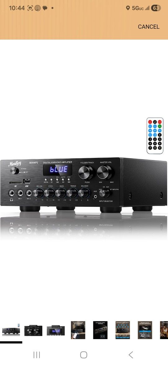 Stereo Receivers, 2.0 Channel Power Audic Amplifier System