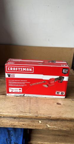 Craftsman CMCSS800C1 8 in. 20 volt Battery Hedge Trimmer Kit (Battery & Charger) $60
