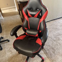 Red and black Gaming chair