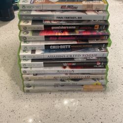 Selling Xbox 360 Games 18 Different Games