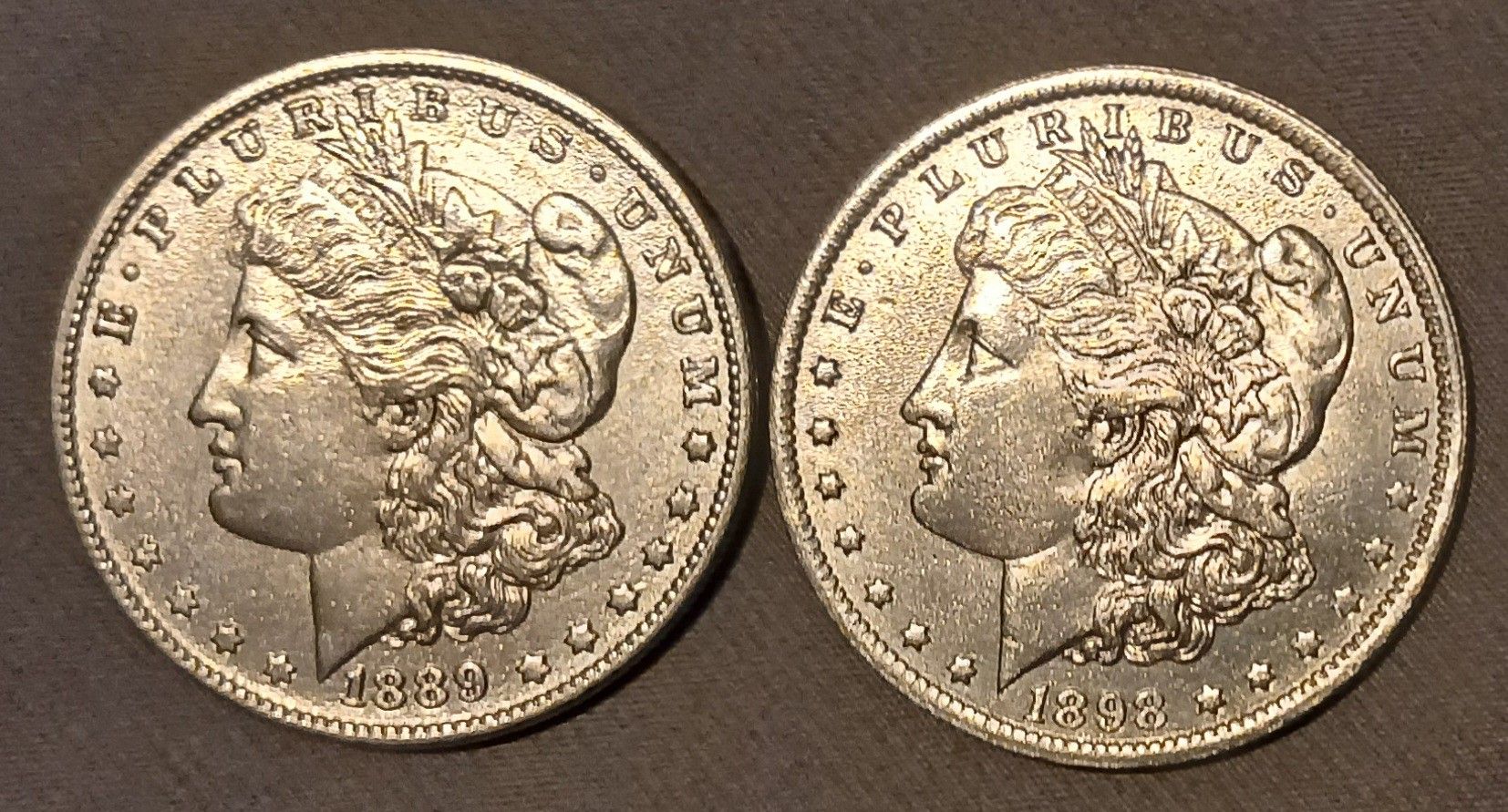 Silver Dollars/ 2- Items