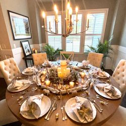 Restoration Hardware dining table 72” - Solid Wood