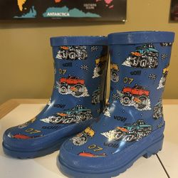Toddler Monster Truck Rain Boots 7/8