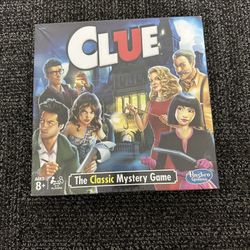 Clue The Classic Murder Mystery Game by Hasbro NEW SEALED 