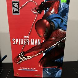 2019 Toy Fair Sideshow/Hot Toys Exclusive 1/6 Scale Scarlet Spider Spider Man Read Desc