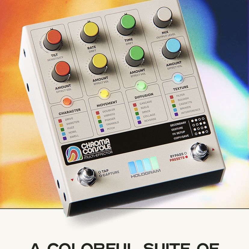 hologram chroma console