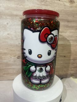 Hello Kitty Mexico Snowglobe