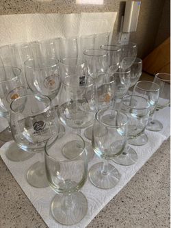 Wine Glasses and Champagne Flutes