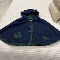 Poncho M Reversible Halloween 