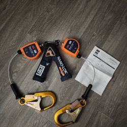3M DBI-SALA Nano-Lok Edge Twin Leg SRL 8 ft (Fall Protection)