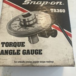 Torque angle gauge