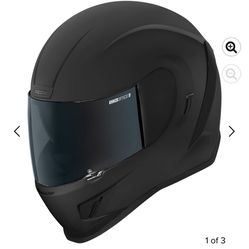 Icon Dark Alliance Motorcycle Helmet 