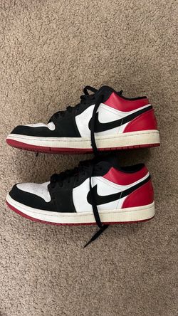 Men's Jordan 1 Retro OG Low "Black Toe"