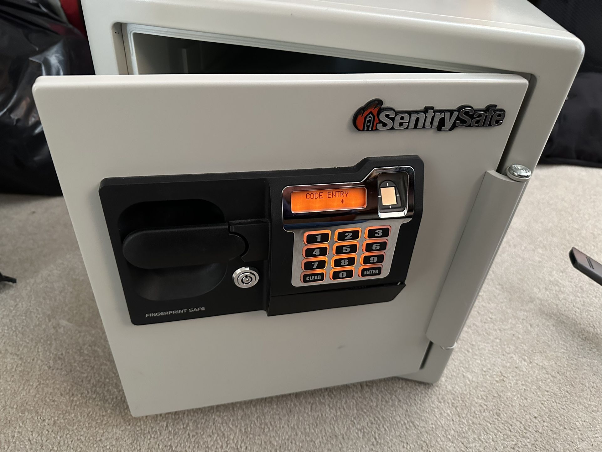 SentrySafe 1.2 cubic ft biometric Fingerprint and digital safe