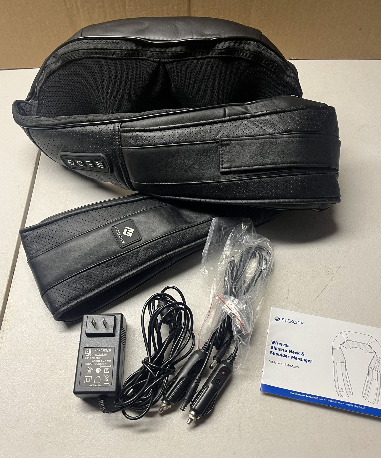 Etekcity Wireless Shiatsu Neck and Shoulder Massager