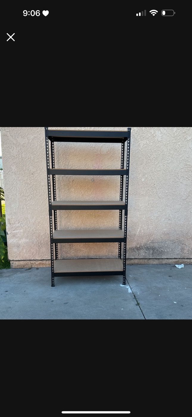 Garage Rack Shelf Organization Shelve Adjustable Metal Rack 