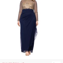 Xscape Plus Size Dress Size 16w