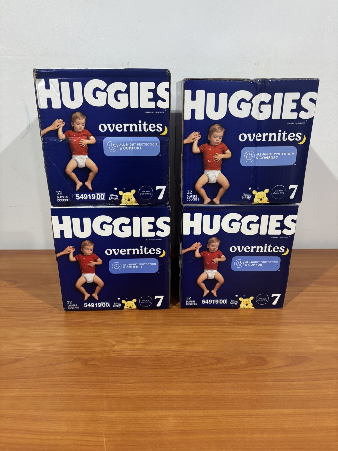 Huggies Overnites Nighttime Diapers, Size 7