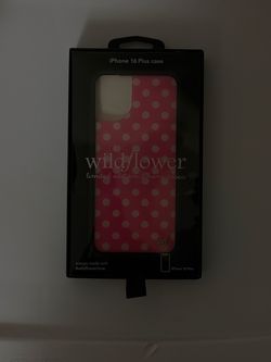 iPhone 16 plus wildflower case