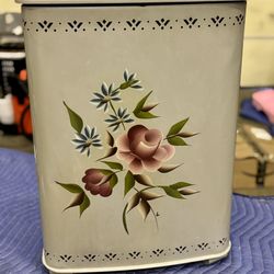 Vintage Detecto Scales Metal Clothes Hamper Mid Century Modern MCM Retro Deco