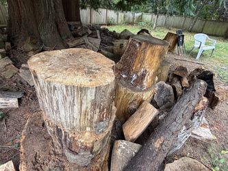 Large and small firewood
