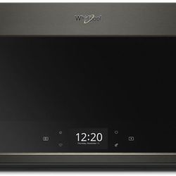 Whirlpool 30" Black Stainless Steel Over-the-Range Microwave New