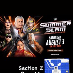 WWE Summerslam Tickets (4)