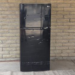 USED LG TOP FREEZER REFRIGERATOR 20.2 cu ft COLD FOOD STORAGE HOME KITCHEN MAJOR APPLIANCE