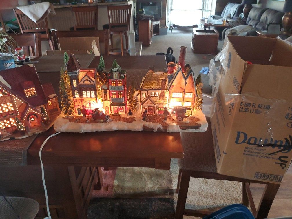 Ceramic Xmas Town