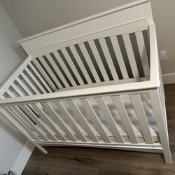 Baby Crib And Mattress