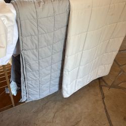 Two Weighted Blankets Twin Size…One Is UGG Brand 