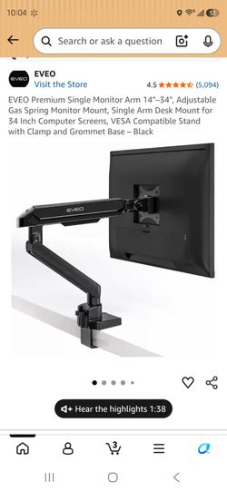 Monitor mount