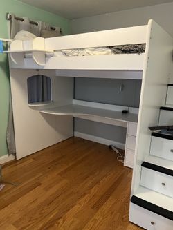 Berg Loft Bed With Desk 