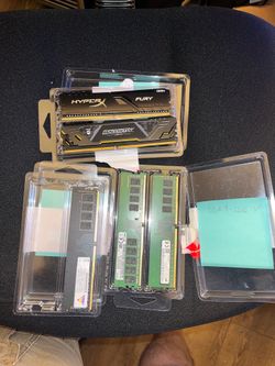 Assorted DDR4 RAM